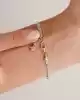 Taşlı Beyaz Altın Bileklik