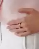 Taşlı Burgu Sarmal Yüzük