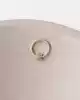 Taşlı Çiçek Helix Piercing