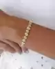 Taşlı Elips Model Bileklik