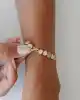 Taşlı Elips Model Bileklik