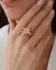 Taşlı Kutup Yıldızı Yüzük