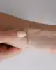 Taşlı Minimal Zincir Bileklik