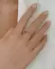 Taşlı Sarmal Kemik Yüzük