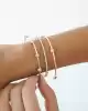 Taşlı Top Kelepçe Bileklik