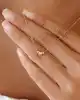 Taşlı Tria Yıldız Kolye