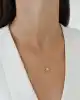 Taşlı Yonca Kolye