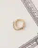 Taşlı Zincir Helix Piercing