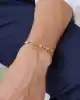 Altın Zincirli Erkek Bileklik
