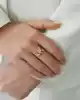 Üç Renk Altın Yüzük