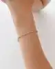 Üç Renk Dorika Toplu Altın Bileklik