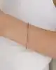 Üç Renk Dorika Toplu Altın Bileklik