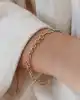 Üç Renkli Mix Zincir Bileklik