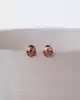 Uğur Böcekli Altın Küpe