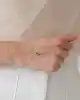 Yeşil Taşlı Altın Lotus Şahmeran