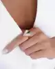 Yeşil Taşlı Şövalye Yüzük
