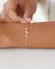 Yıldız Figürlü Altın Bileklik