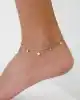 Yıldız Sallantılı Altın Halhal