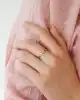 Yıldızlı Ritim Altın Yüzük
