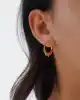 Zigzag Halka Küpe