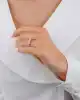 Beyaz Altın Tektaş Yüzük