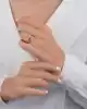 Beyaz Altın Tektaş Yüzük