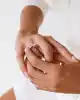 Beyaz Altın Tektaş Yüzük