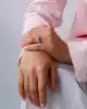 Beyaz Altın Beştaş Yüzük