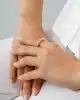 Sarı Altın Beştaş Yüzük
