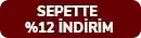 SEPETTE %12 İNDİRİM