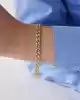 Altın Kapsül Zincir Bileklik