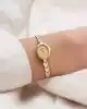 Balıksırtı Zincir Model Altın Saat