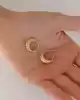 Bold Burgu Altın Küpe