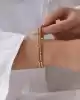 Çift Sıra Kafes Zincir Bileklik
