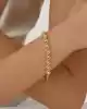 Dorika Detaylı Altın Bileklik