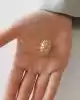 Dövme Desenli Vintage Küpe
