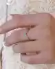 Firuze Taşlı Altın Yüzük