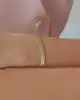 Hasır Görünümlü Altın Bileklik