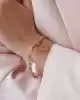Kalp Sallantılı Mix Zincir Bileklik