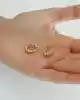 Kalpli Halka Küpe