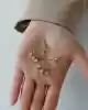 Küp Sallantılı Altın Küpe