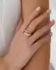 Lila Sarmal Yüzük