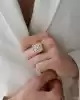 Mix Baget Taşlı Yüzük