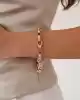 Mix Oval Ataç Zincir Bileklik