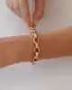Mix Oval Ataç Zincir Bileklik