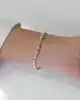 Pembe Taşlı Altın Bileklik