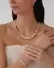 Renkli Taşlı Altın Küpe