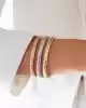 Rose Altın Ezme Kelepçe Bileklik