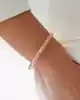 Rose Altın Ezme Kelepçe Bileklik