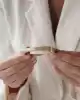 Taş Detaylı Kelepçe Bileklik